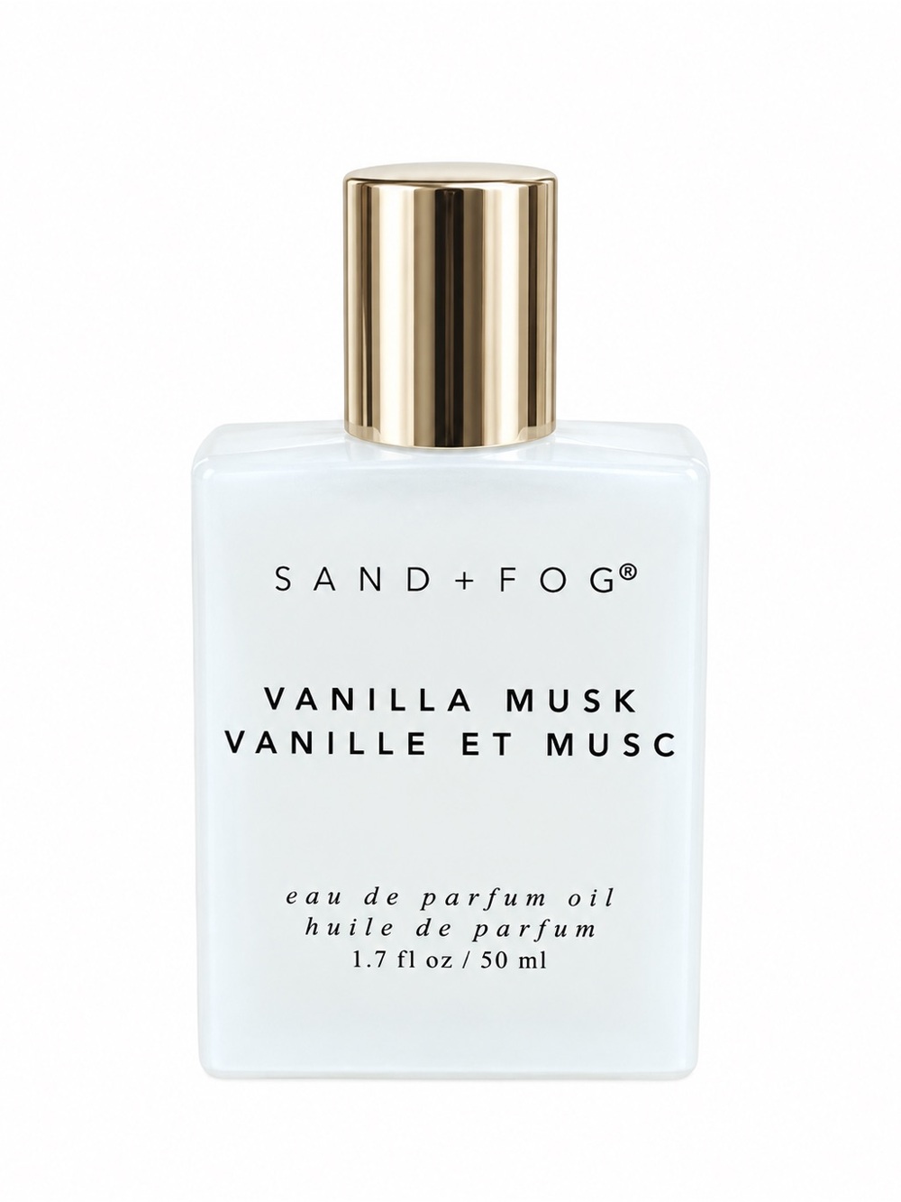 SAND+FOG Vanilla Musk Eau de Parfum Oil - White